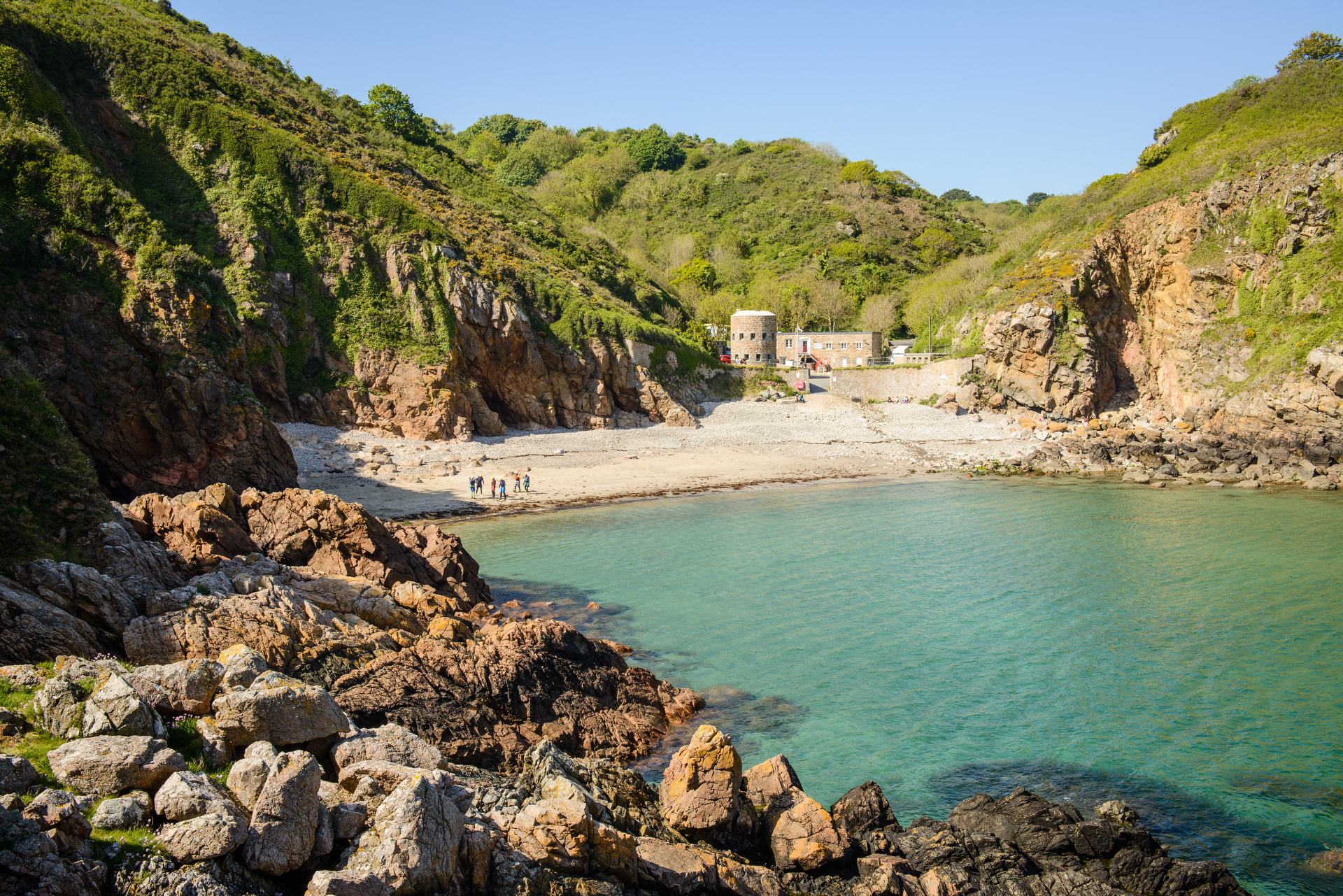 Petit Bot bay on Guernsey